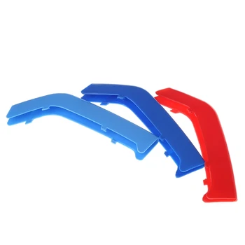 Car styling For BMW 3 Series 8 Pieces Upright 3D M Car Front Grille Trim Strips Cover Motorsport Stickers Wholesale
Car styling For BMW 3 Series 8 Pieces Upright 3D M Car Front Grille Trim Strips Cover Motorsport Stickers Wholesale
