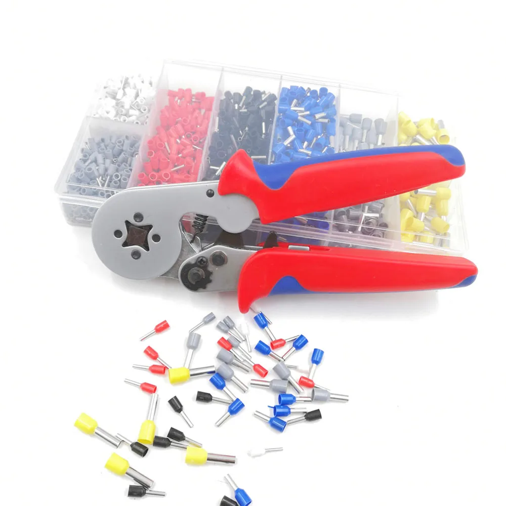 1200pcs Terminal Crimping Tool Set KIT4-1200E Tube Bootlace Terminals Wire Ferrules Terminals Kit
1200pcs Terminal Crimping Tool Set KIT4-1200E Tube Bootlace Terminals Wire Ferrules Terminals Kit