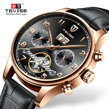 TEVISE Luxury Mechanical Self-winding Automatic Men Watch Fashion Sport Leather Belt Multi-function Waterproof Wristwatch
TEVISE Luxury Mechanical Self-winding Automatic Men Watch Fashion Sport Leather Belt Multi-function Waterproof Wristwatch