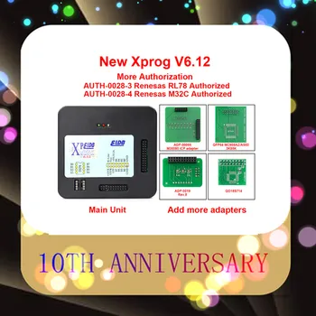 XPROG v6.12 5.84V5.55 V5.70 V5.72 V5.74 V5.75 V5.84 Black Metal Box Better tXPROG M V5.70ECU Programming Interface Xprog-M V5.70
XPROG v6.12 5.84V5.55 V5.70 V5.72 V5.74 V5.75 V5.84 Black Metal Box Better tXPROG M V5.70ECU Programming Interface Xprog-M V5.70