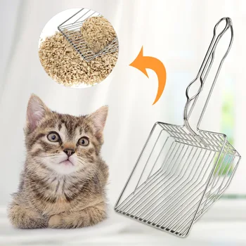 Quick Filtration Metal Kitten Sand Cleaner Cat Litter Scoop Cleaning Tools Pet Sand Shovel Cat Litter Shovel Cleaning shovel
Quick Filtration Metal Kitten Sand Cleaner Cat Litter Scoop Cleaning Tools Pet Sand Shovel Cat Litter Shovel Cleaning shovel