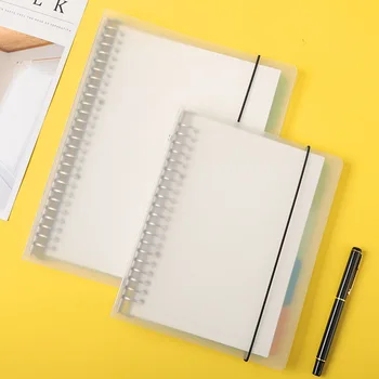 Dull Polish Transparent Coil Notebook A5/B5 Horizontal Hand Account Book Pp Notebook Laptop Leaflet Notebook Blank Notebook
Dull Polish Transparent Coil Notebook A5/B5 Horizontal Hand Account Book Pp Notebook Laptop Leaflet Notebook Blank Notebook