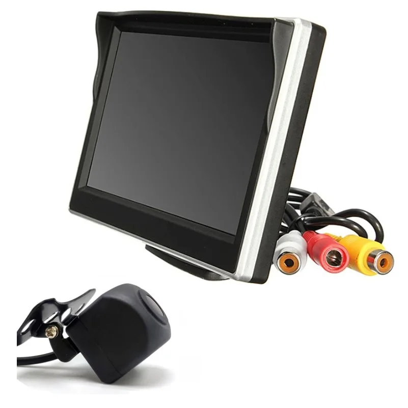 Car Monitor 5 Inch 800*480 Screen 2 Way Video Input Car monitor for backup camera , Vehicle Rear View Camera, front camera
Car Monitor 5 Inch 800*480 Screen 2 Way Video Input Car monitor for backup camera , Vehicle Rear View Camera, front camera