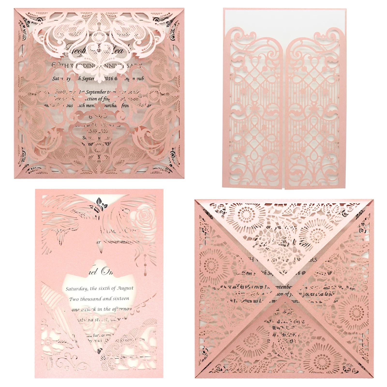 10 Kits Bride & Groom Glitter Invitations European Style Laser Cut Wedding Invitations Holiday Greeting Card Cover Envelopes 
10 Kits Bride & Groom Glitter Invitations European Style Laser Cut Wedding Invitations Holiday Greeting Card Cover Envelopes