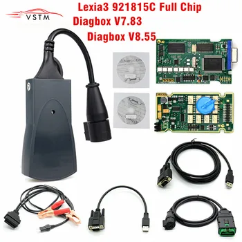 Lexia 3 Full Chip Lexia3 V48/V25 Diagbox V7.83 PP2000 Lexia-3 Firmware 921815C Diagnostic Tool
Lexia 3 Full Chip Lexia3 V48/V25 Diagbox V7.83 PP2000 Lexia-3 Firmware 921815C Diagnostic Tool