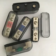 8 stücke Gute Qualität 12V 32V Auto Audio Verstärker MINI ANL Sicherung Halter mit Sicherung 30A 40A 50A 60A 80A 100A(China)