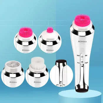 4 in 1 Electric Facial Cleanser Wash Face Cleaning Machine Skin Pore Cleaner Body Cleansing Massage Beauty Massager Clean Tools
4 in 1 Electric Facial Cleanser Wash Face Cleaning Machine Skin Pore Cleaner Body Cleansing Massage Beauty Massager Clean Tools
