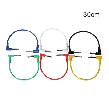 6 Colors Audio Microphone Guitar Patch Cable Universal Accessories Leads Professional Effect Pedal Flexible Right Angle Plugs
6 Colors Audio Microphone Guitar Patch Cable Universal Accessories Leads Professional Effect Pedal Flexible Right Angle Plugs