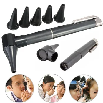Ear Speculum Diagnostic Penlight Otoscope Pen Light Auriscope Ear Inspect Boresxope Camera for Ear Nose Throat Clinical
Ear Speculum Diagnostic Penlight Otoscope Pen Light Auriscope Ear Inspect Boresxope Camera for Ear Nose Throat Clinical