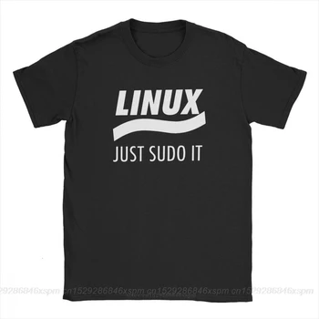 one yona Linux Just Sudo It Geek T-Shirt for Men Vintage 100% Cotton Tee Crewneck Short Sleeve T Shirts Big Size Tops
one yona Linux Just Sudo It Geek T-Shirt for Men Vintage 100% Cotton Tee Crewneck Short Sleeve T Shirts Big Size Tops