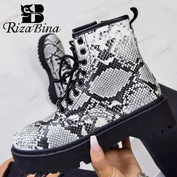 RIZABINA Women Ankle Boots Fashion Platform Thick Bottom Warm Winter Shoes Woman Cross Strap Short Boot Lady Footwear Size 36-41
RIZABINA Women Ankle Boots Fashion Platform Thick Bottom Warm Winter Shoes Woman Cross Strap Short Boot Lady Footwear Size 36-41
