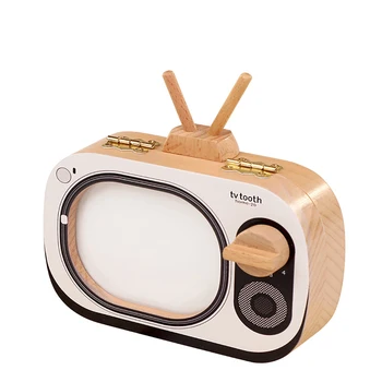 Storage Portable For Boys Girls Souvenirs Collection Non Toxic Save Baby Teeth Box Gift TV Shaped Announcements Wooden Organizer
Storage Portable For Boys Girls Souvenirs Collection Non Toxic Save Baby Teeth Box Gift TV Shaped Announcements Wooden Organizer