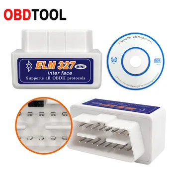 10PCS Mini OBDII ELM327 Auto Scanner ELM 327 Bluetooth V2.1 OBD 2 Diagnostic Scanner for Car OBD2 Code Reader Hardware 2.1
10PCS Mini OBDII ELM327 Auto Scanner ELM 327 Bluetooth V2.1 OBD 2 Diagnostic Scanner for Car OBD2 Code Reader Hardware 2.1