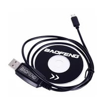 For Baofeng BF-T1 Programming Cable Replacement Accessories Black Plastic USB programming cable with CD firmware Walkie-talkie
For Baofeng BF-T1 Programming Cable Replacement Accessories Black Plastic USB programming cable with CD firmware Walkie-talkie