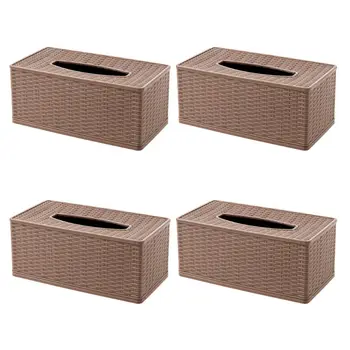 Bamboo Braided Tissue Box Holder Rectangular Napkin Holder Paper Case Dispenser
Bamboo Braided Tissue Box Holder Rectangular Napkin Holder Paper Case Dispenser