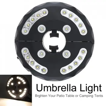 200 lumens Warm White Patio Umbrella Light Cordless 24 LED Lights Umbrella Pole Light with 3 Brightness Modes for Camping Tents
200 lumens Warm White Patio Umbrella Light Cordless 24 LED Lights Umbrella Pole Light with 3 Brightness Modes for Camping Tents