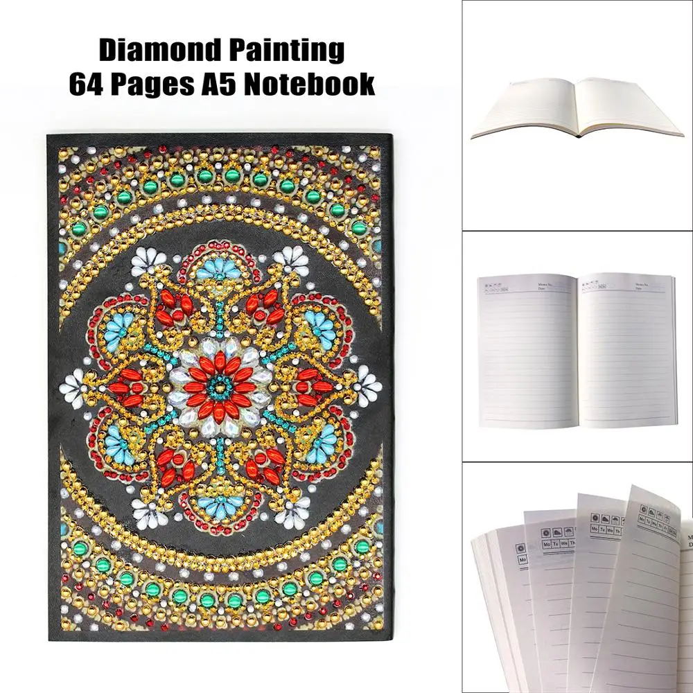 Diamond Painting Notebook Special Shaped Flower Diamond Mosaic Diary Book Diamond Embroidery Cross Stitch 64 Pages A5 Notebook
Diamond Painting Notebook Special Shaped Flower Diamond Mosaic Diary Book Diamond Embroidery Cross Stitch 64 Pages A5 Notebook