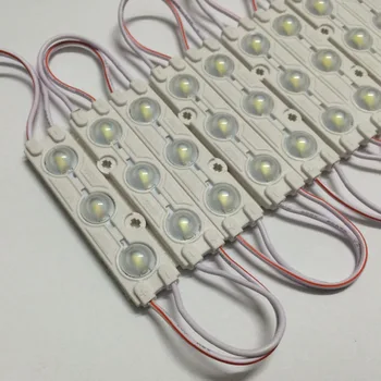 Free shipping SMD5730 5630 Waterproof led Module Injection Lens, DC12V, 3LEDs/pc 160 Beam Degree
Free shipping SMD5730 5630 Waterproof led Module Injection Lens, DC12V, 3LEDs/pc 160 Beam Degree