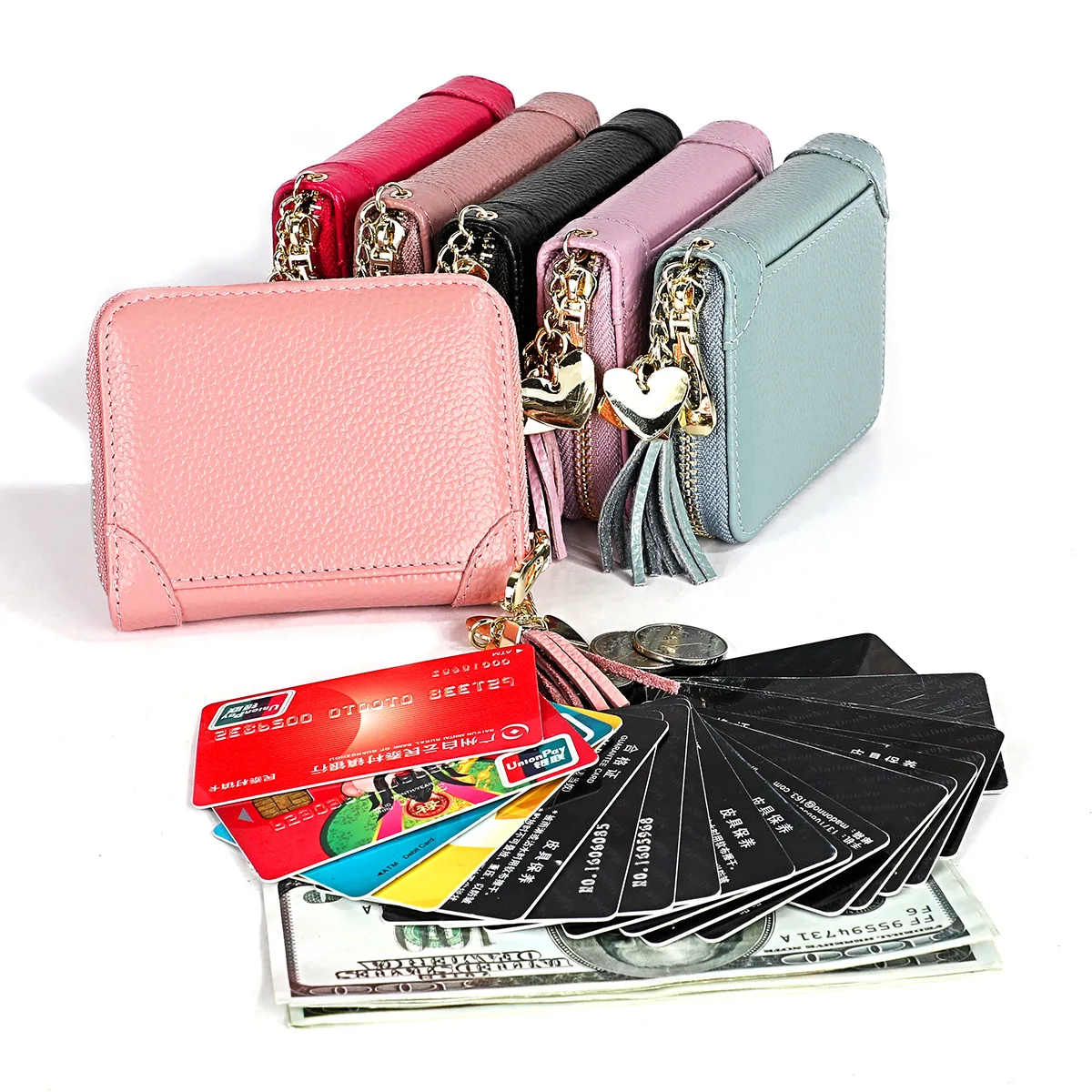 Genuine Leather Anti-Theft Card Swiping Bag RFID Women's Anti-Degaussing Large-Volume Card Clamp Small Card Bit More Simple Cred
Genuine Leather Anti-Theft Card Swiping Bag RFID Women's Anti-Degaussing Large-Volume Card Clamp Small Card Bit More Simple Cred