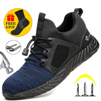 Brand Safety Shoes Men Steel Toe Shoes Lightweight Men Boots Work Sneakers Puncture-Proof Boots Men Work Safety Boots Male Shoes
Brand Safety Shoes Men Steel Toe Shoes Lightweight Men Boots Work Sneakers Puncture-Proof Boots Men Work Safety Boots Male Shoes