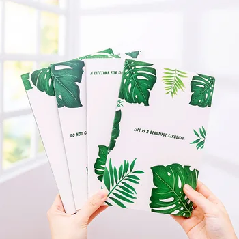 1PCS Zhishun simple creative plantain leaf A5 notebook students notebook diary soft surface copy car line
1PCS Zhishun simple creative plantain leaf A5 notebook students notebook diary soft surface copy car line