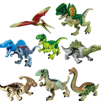 Jurassic Dinosaurs park Pterosauria Triceratops Indomirus T-Rex World Figures Bricks Toys Building Blocks
Jurassic Dinosaurs park Pterosauria Triceratops Indomirus T-Rex World Figures Bricks Toys Building Blocks