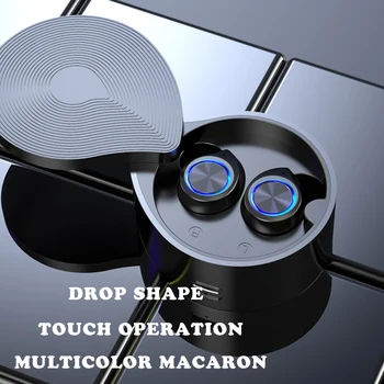 TWS-70 V5.0 Bluetooth Earphone Wireless Earphone Water Drop Shape Multicolor Macaron Touch Operation Headsets for xiaomi HUAWEI
TWS-70 V5.0 Bluetooth Earphone Wireless Earphone Water Drop Shape Multicolor Macaron Touch Operation Headsets for xiaomi HUAWEI