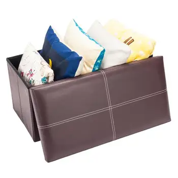 Practical PVC Leather Rectangle Shape Surface with Line Footstool Brown, ottoman, pouf,ottoman storage,step stool,storage bench.
Practical PVC Leather Rectangle Shape Surface with Line Footstool Brown, ottoman, pouf,ottoman storage,step stool,storage bench.