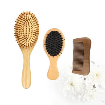 1 Set Massage Comb Set Anti-static Hair Massage Comb Kit Bamboo Sacs Comb Peach Wooden Flat Comb Kit Bristle Hairstyling Tool Ki
1 Set Massage Comb Set Anti-static Hair Massage Comb Kit Bamboo Sacs Comb Peach Wooden Flat Comb Kit Bristle Hairstyling Tool Ki