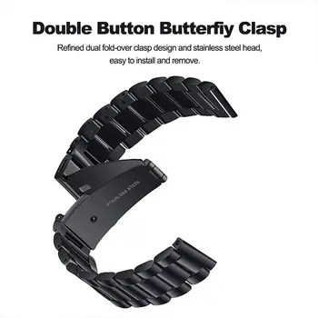 For Xiaomi Watch Color Strap Double Snap Three Bead Solid Stainless Steel Strap Double Closure Easy To Remove 1 Pcs
For Xiaomi Watch Color Strap Double Snap Three Bead Solid Stainless Steel Strap Double Closure Easy To Remove 1 Pcs
