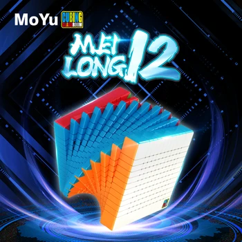 Moyu meilong 12x12x12 Free shipping layers speed magic cube MoYu 12x12x12 stickerless cube puzzle Children Adult Educational Toy
Moyu meilong 12x12x12 Free shipping layers speed magic cube MoYu 12x12x12 stickerless cube puzzle Children Adult Educational Toy