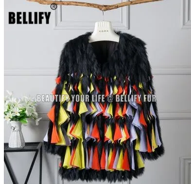 Korean and japaness Design Rainbow Color christmas Women"s Knitted natural fox fur coats and jackets
Korean and japaness Design Rainbow Color christmas Women"s Knitted natural fox fur coats and jackets