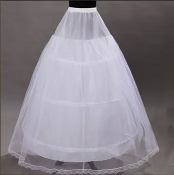 2020 White/Black 3 Hoops 1 Layer Of Yarn With Lace Petticoat Crinoline Slip Underskirt For Wedding Dress Bridal Gown
2020 White/Black 3 Hoops 1 Layer Of Yarn With Lace Petticoat Crinoline Slip Underskirt For Wedding Dress Bridal Gown
