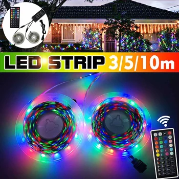 3m/5m/10m LED Light Strip SMD3528 RGB IR Remote Controller Decorative Lighting DC 12V SMD3528 LEDs DIY Household Lights Decor
3m/5m/10m LED Light Strip SMD3528 RGB IR Remote Controller Decorative Lighting DC 12V SMD3528 LEDs DIY Household Lights Decor