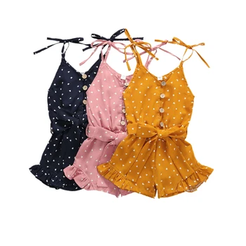 1-6Y Infant Kids Baby Girls Rompers Heart Print Sleeveless Ruffles Single Breasted Jumpsuits Holiday Outfits
1-6Y Infant Kids Baby Girls Rompers Heart Print Sleeveless Ruffles Single Breasted Jumpsuits Holiday Outfits