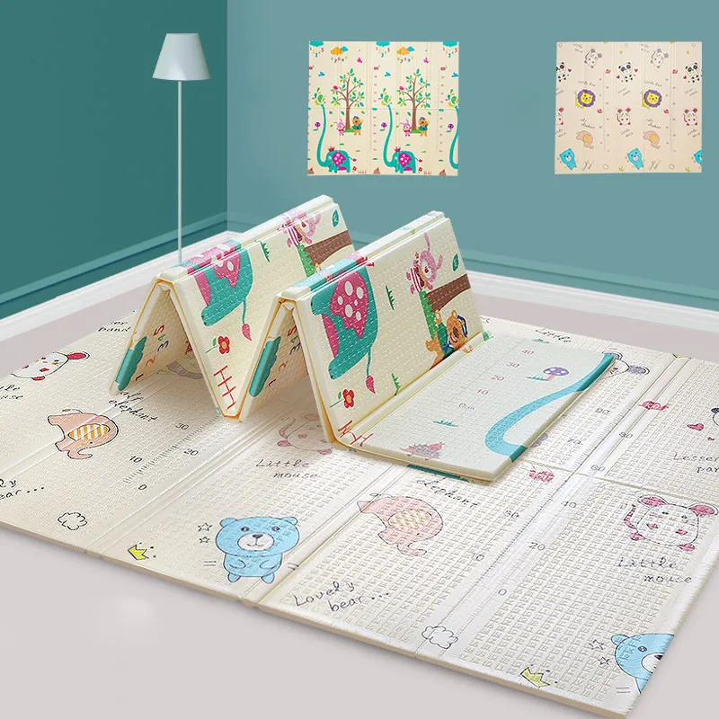 Play Mat Kids Room Carpet Foldable 1cm Thick Toddlers Soft Crawling Pad Double-sided Foam Rugs Educational Games Toys
Play Mat Kids Room Carpet Foldable 1cm Thick Toddlers Soft Crawling Pad Double-sided Foam Rugs Educational Games Toys