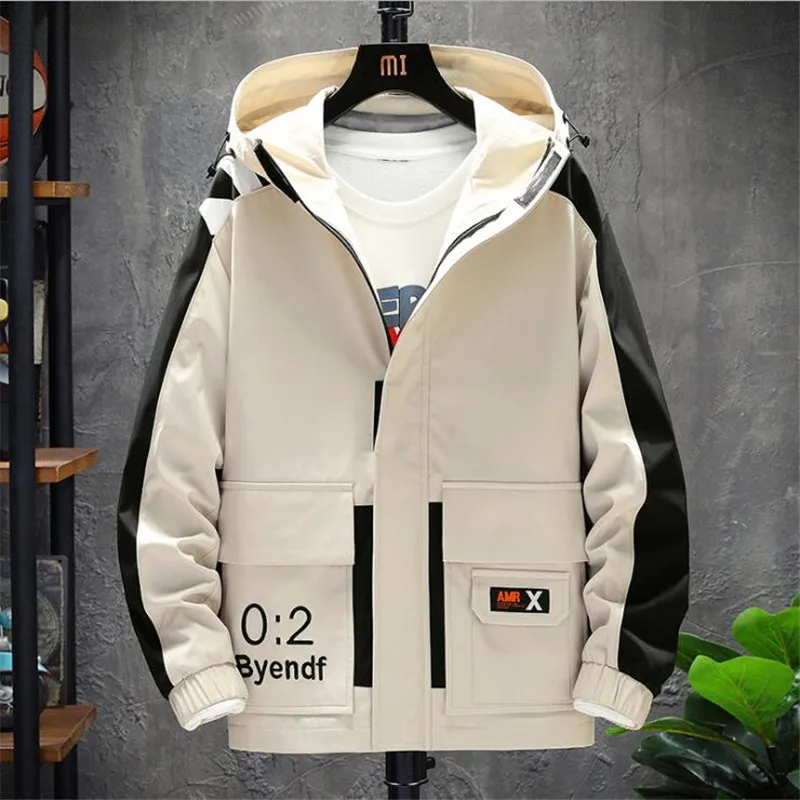 Men Cargo Bomber Jackets Designer Japanese Steetwear Autumn Big Pockets Harajuku Hip Hop Windbreaker Coats Korean Fashion
Men Cargo Bomber Jackets Designer Japanese Steetwear Autumn Big Pockets Harajuku Hip Hop Windbreaker Coats Korean Fashion