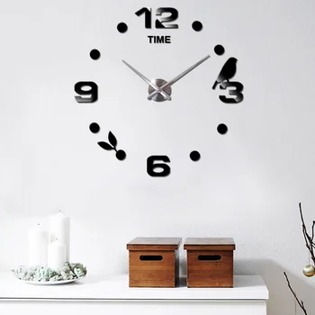 Large DIY Wall Clock Sticker Modern Design Silent Acrylic Decorative 3D Clock on the Wall Home Decor
Large DIY Wall Clock Sticker Modern Design Silent Acrylic Decorative 3D Clock on the Wall Home Decor