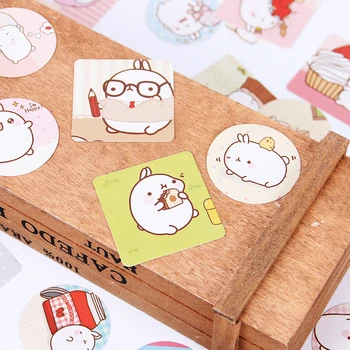 46PCS/ bags DIY Kawaii Rabbit Paper Sticker Creative Stationery Sticker Gift Diary Decor Scrapbooking
46PCS/ bags DIY Kawaii Rabbit Paper Sticker Creative Stationery Sticker Gift Diary Decor Scrapbooking