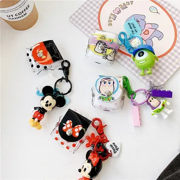 ins Transparent TPU Earphone Bag For AirPods Cute Cartoon Case keychain Wireless Headphones Cover For Airpods 1 2 Accessories
ins Transparent TPU Earphone Bag For AirPods Cute Cartoon Case keychain Wireless Headphones Cover For Airpods 1 2 Accessories