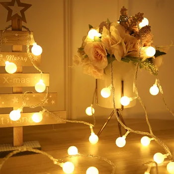 LED Lights Flashing Light round Ball Neon Small Lighting Chain Holiday Christmas Wedding Decorative String Lights Lighting Chain
LED Lights Flashing Light round Ball Neon Small Lighting Chain Holiday Christmas Wedding Decorative String Lights Lighting Chain