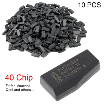 10pcs Blank ID40 PCF7935AA Carbon Chip Auto Car Key Transponder Chip Replacement Fit for Vauxhall Opel
10pcs Blank ID40 PCF7935AA Carbon Chip Auto Car Key Transponder Chip Replacement Fit for Vauxhall Opel