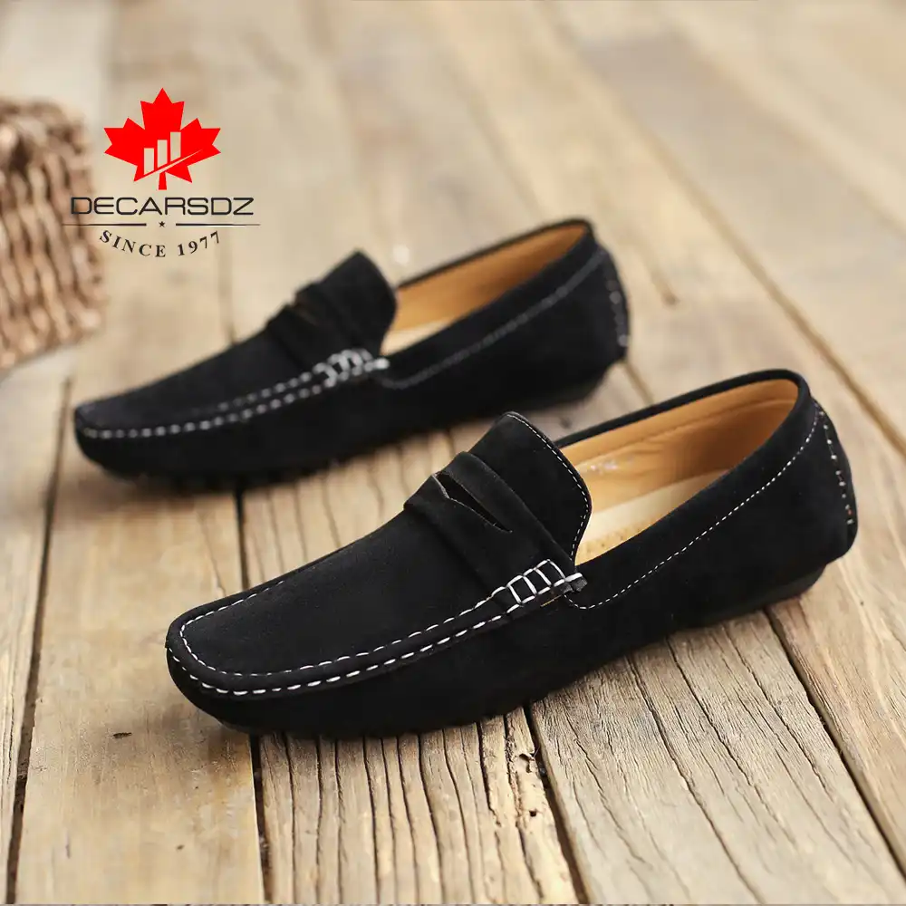 suede moccasin shoes mens