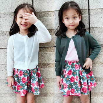 Spring Summer sun protection baby coat girls cool cardigan kids thin outwear children jacket thin candy color 3 to 9 yrs
Spring Summer sun protection baby coat girls cool cardigan kids thin outwear children jacket thin candy color 3 to 9 yrs