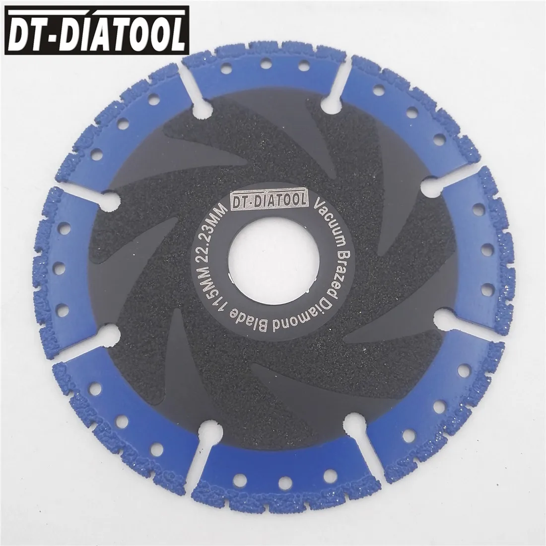 DT-DIATOOL 1piece Segmented Vacuum Brazed Both size of core coated Multi Purpose Diamond Demolition Saw blade Cutting Disc
DT-DIATOOL 1piece Segmented Vacuum Brazed Both size of core coated Multi Purpose Diamond Demolition Saw blade Cutting Disc