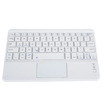 Bluetooth Keyboard For IPad Mobile Tablet Universal Mini Charging Wireless Widely ABS Aluminum Alloy With Touchpad
Bluetooth Keyboard For IPad Mobile Tablet Universal Mini Charging Wireless Widely ABS Aluminum Alloy With Touchpad
