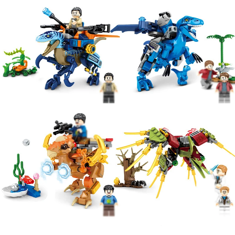 Jurassic Dinosaur Play Set Building Block Toy Figure Velociraptor Triceratop Dinosaur Building Blocks T-Rex Dino Brick Toy
Jurassic Dinosaur Play Set Building Block Toy Figure Velociraptor Triceratop Dinosaur Building Blocks T-Rex Dino Brick Toy