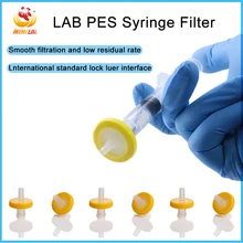 100pcs/lot Syringe Filter PES 33mm 0.22/0.45um Lock luer Interface Syringe Filter Disposable Laboratory Medical Supplies
100pcs/lot Syringe Filter PES 33mm 0.22/0.45um Lock luer Interface Syringe Filter Disposable Laboratory Medical Supplies