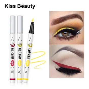 1PC 6-color Eyeliner Matte Quick-drying Color Waterproof Neon Colorful Liquid Pen Make Up Comestics Long-lasting Pencil TSLM2
1PC 6-color Eyeliner Matte Quick-drying Color Waterproof Neon Colorful Liquid Pen Make Up Comestics Long-lasting Pencil TSLM2