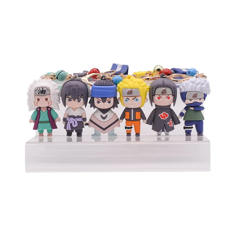 6 Styles Naruto PVC Action Figures Keychain Uchiha Itachi Hatake Kakashi Jiraiya Naruto PVC Toy Mini Christmas Gift
6 Styles Naruto PVC Action Figures Keychain Uchiha Itachi Hatake Kakashi Jiraiya Naruto PVC Toy Mini Christmas Gift